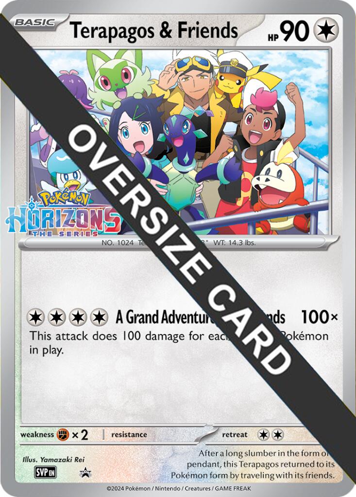 Terapagos & Friends SVP Black Star Promos 500/225