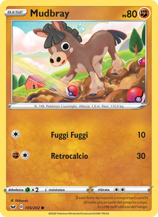 Mudbray Spada e Scudo 105/202