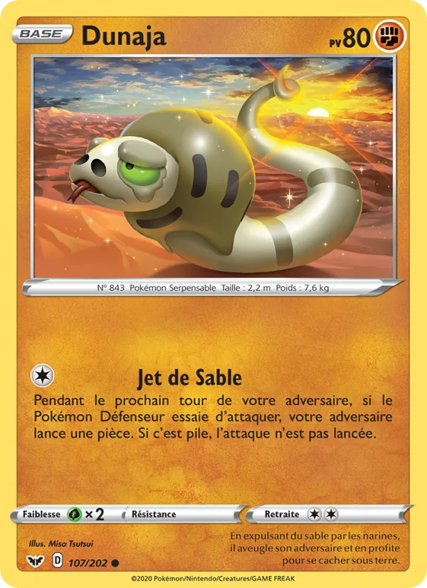 Dunaja Épée et Bouclier 107/202