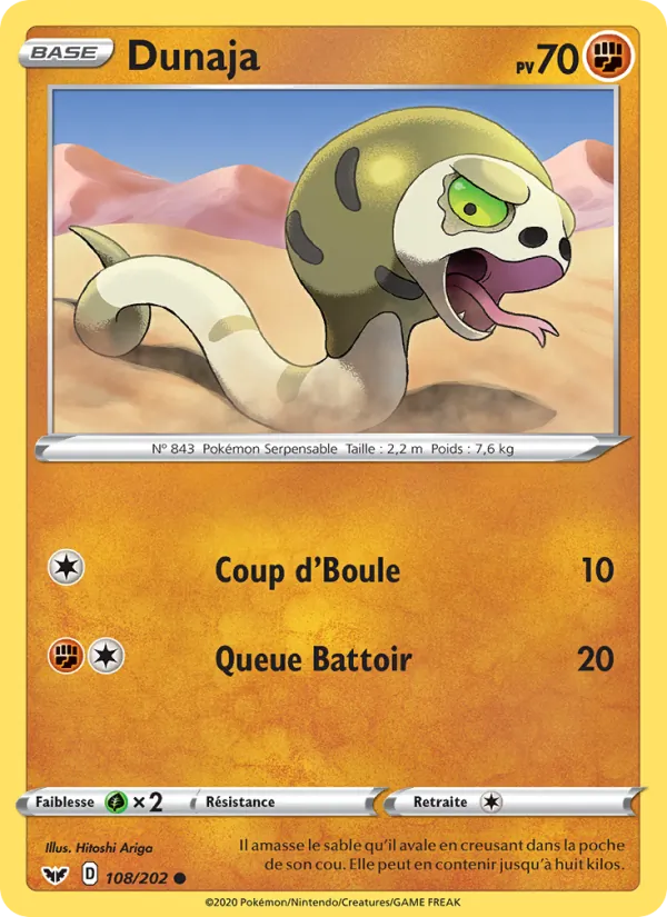 Dunaja Épée et Bouclier 108/202