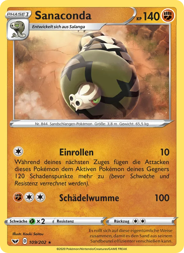 Sanaconda Schwert & Schild 109/202