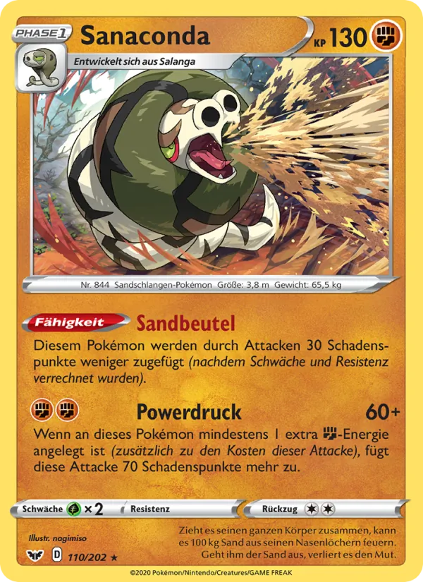 Sanaconda Schwert & Schild 110/202