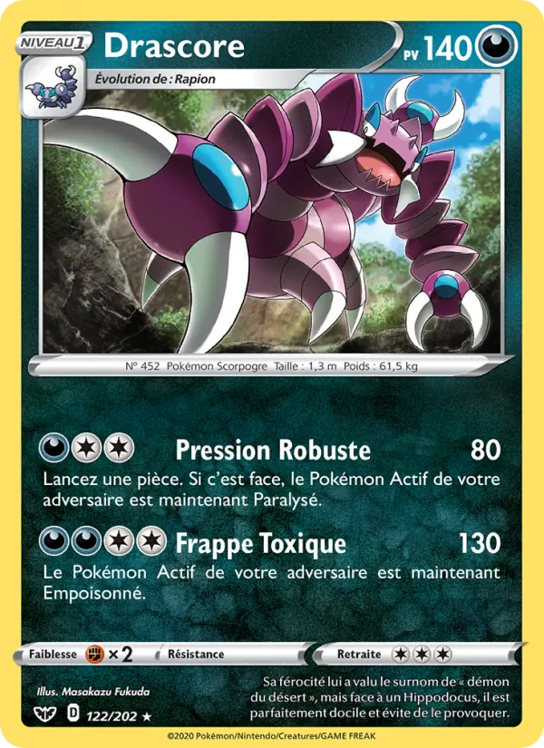 Drascore Épée et Bouclier 122/202