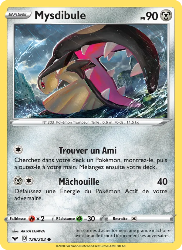Mysdibule Épée et Bouclier 129/202