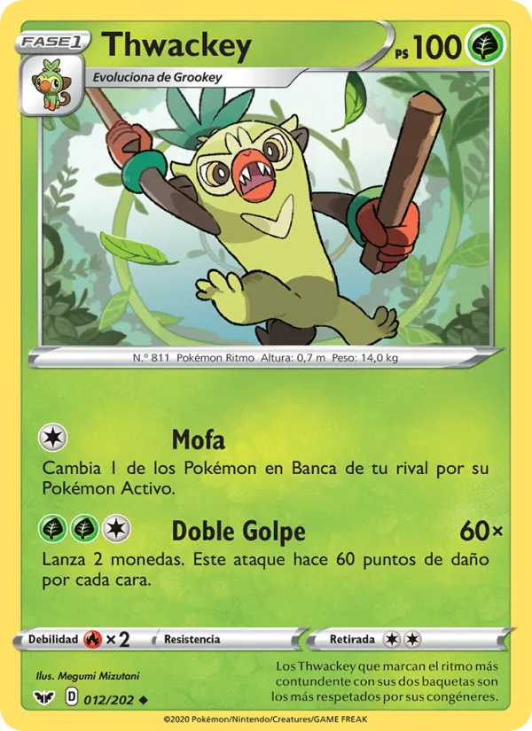 Thwackey Espada y Escudo 12/202