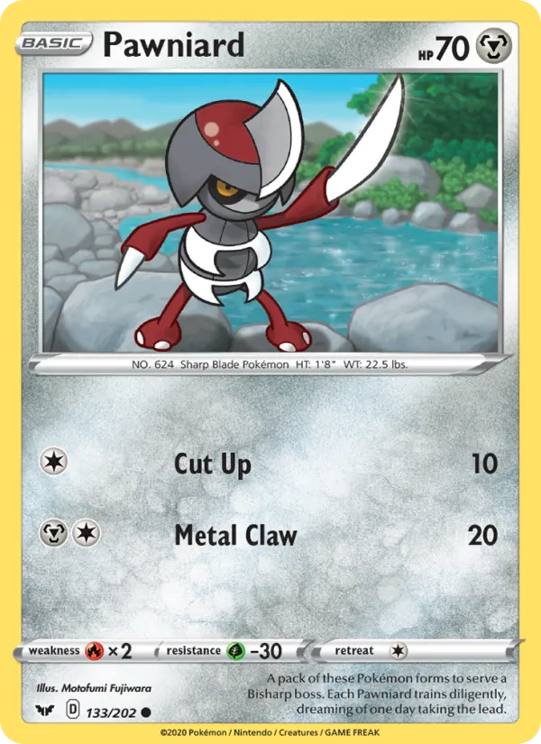 Pawniard Sword & Shield 133/202