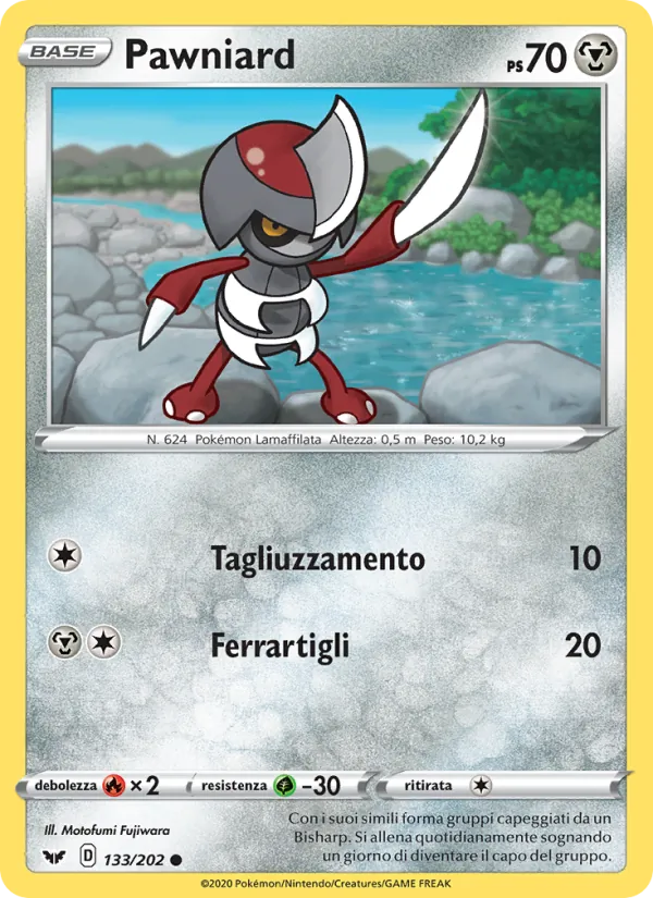 Pawniard Spada e Scudo 133/202