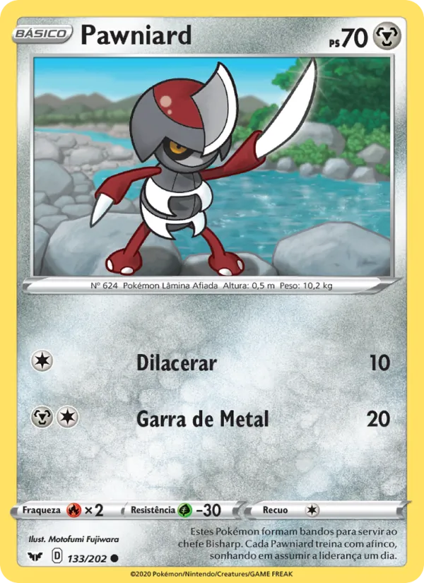 Pawniard Espada e Escudo 133/202