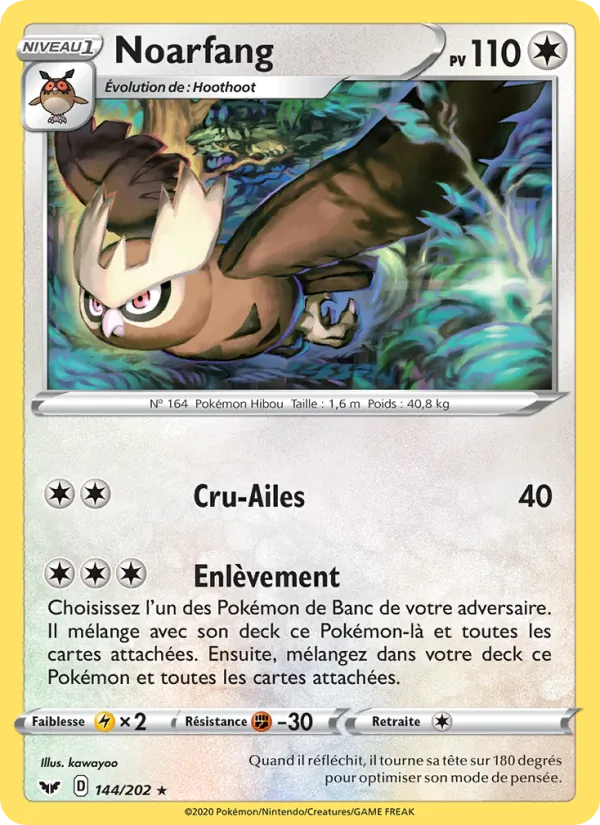 Noarfang Épée et Bouclier 144/202