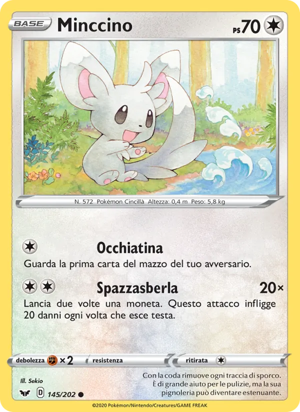 Minccino Spada e Scudo 145/202