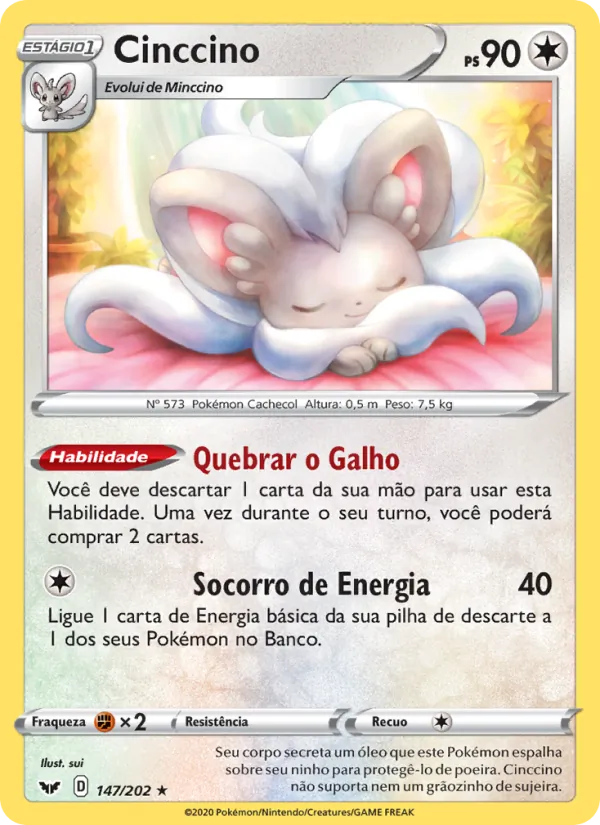 Cinccino Espada e Escudo 147/202
