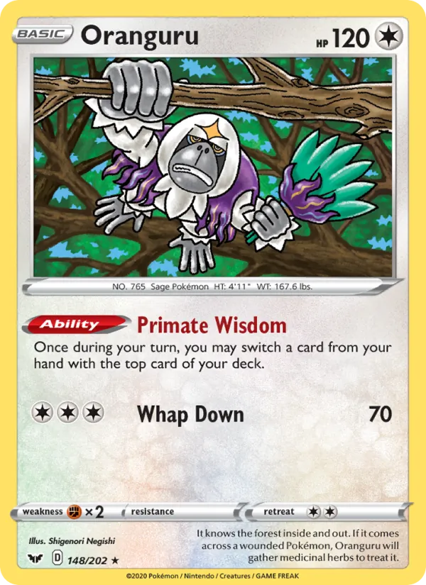 Oranguru Sword & Shield 148/202