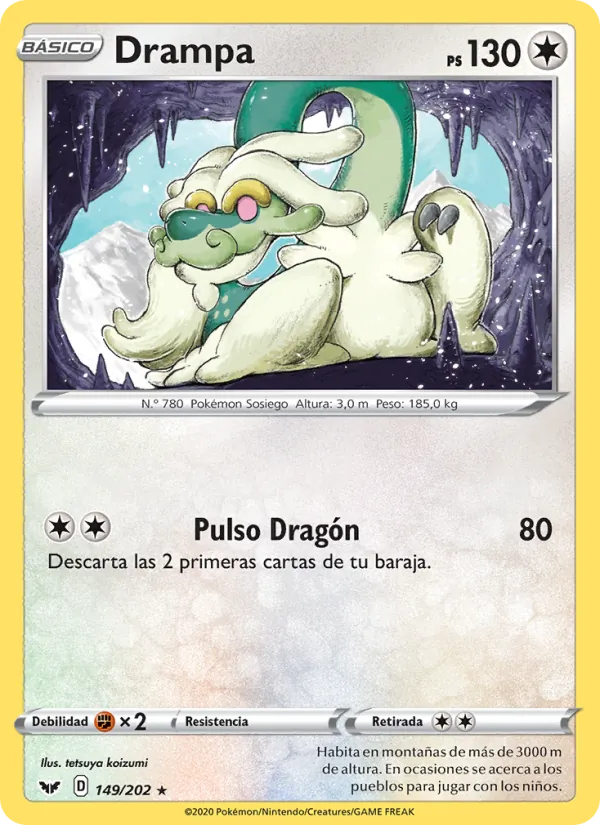Drampa Espada y Escudo 149/202