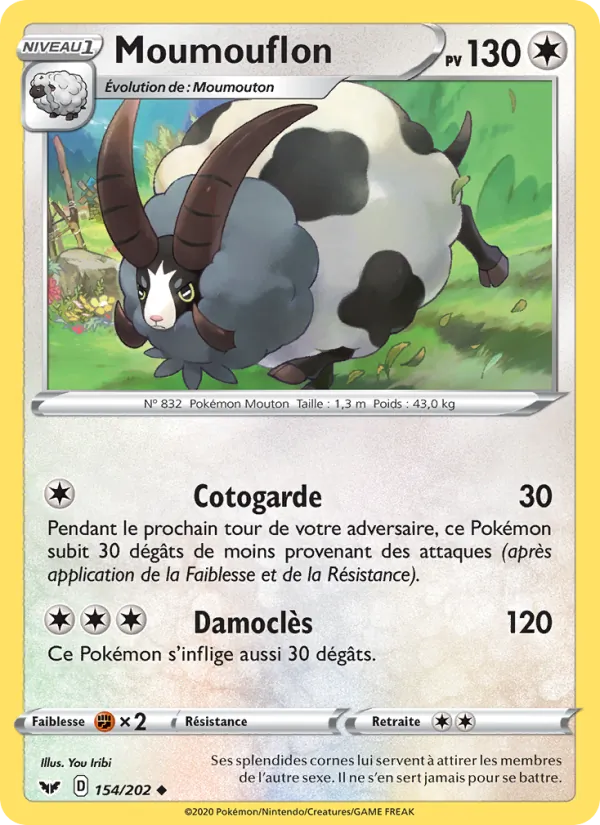 Moumouflon Épée et Bouclier 154/202