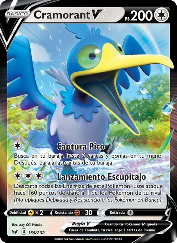 Cramorant V Espada y Escudo 155/202