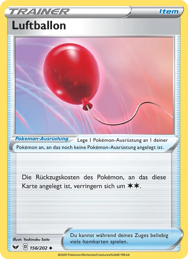 Luftballon Schwert & Schild 156/202