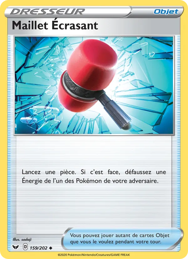Maillet Écrasant Épée et Bouclier 159/202