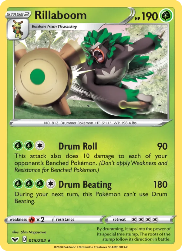 Rillaboom Sword & Shield 15/202