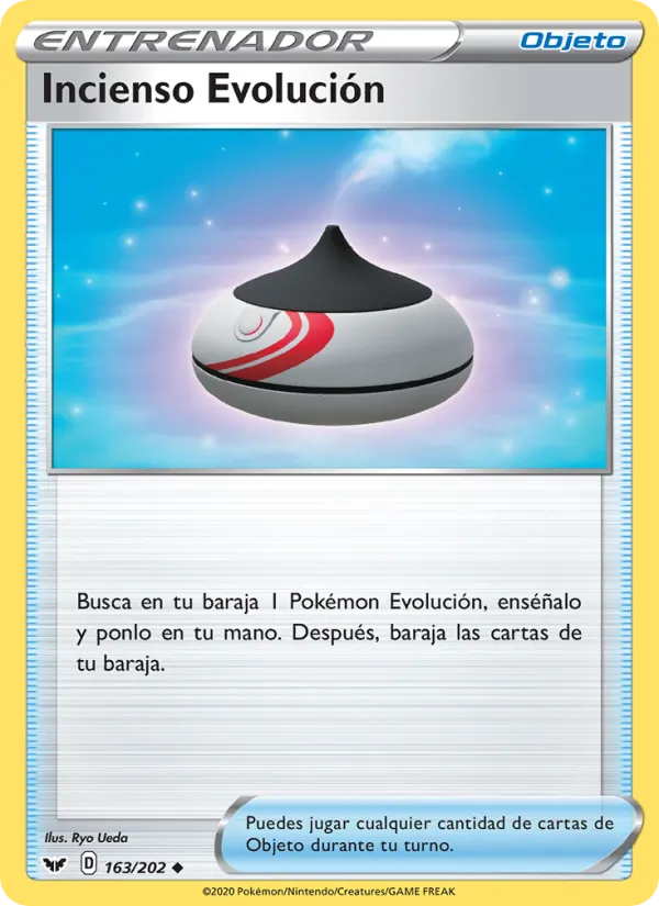 Incienso Evolución Espada y Escudo 163/202
