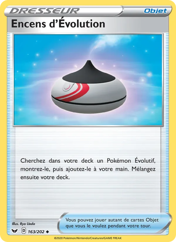 Encens d'Évolution Épée et Bouclier 163/202