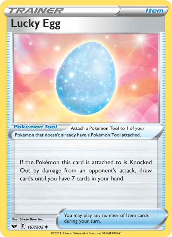 Lucky Egg Sword & Shield 167/202