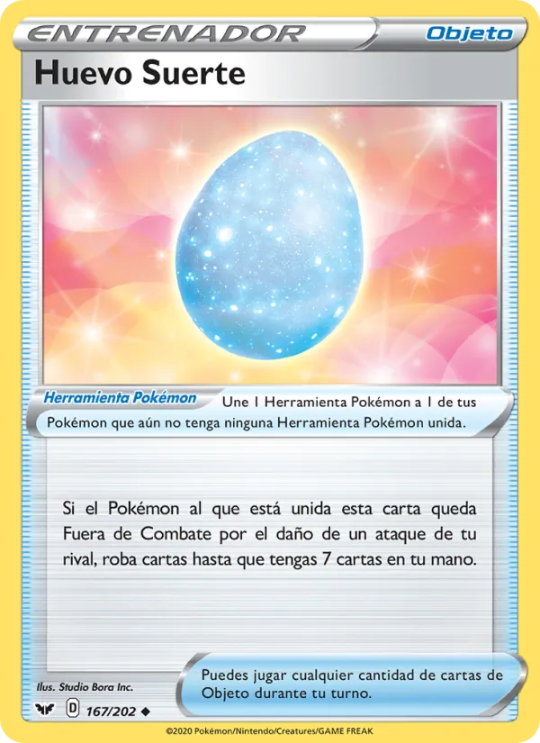 Huevo Suerte Espada y Escudo 167/202