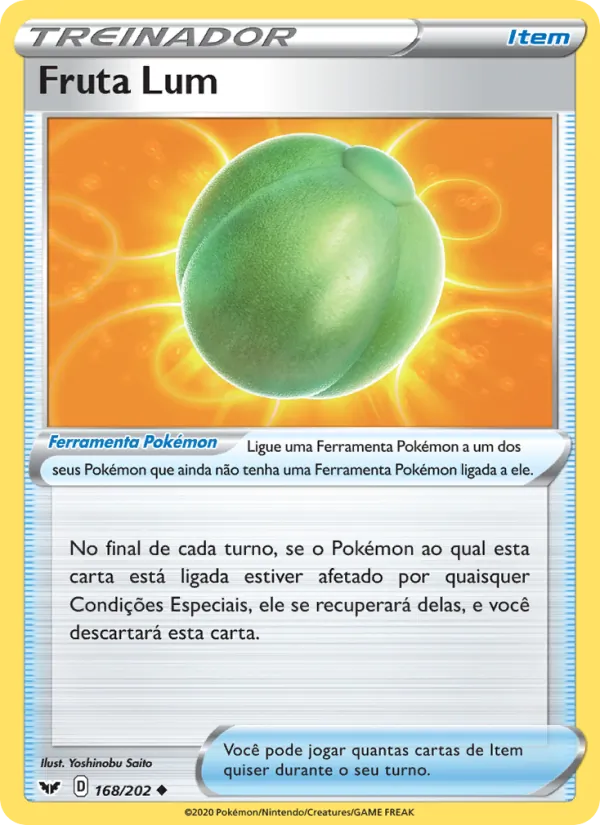 Fruta Lum Espada e Escudo 168/202