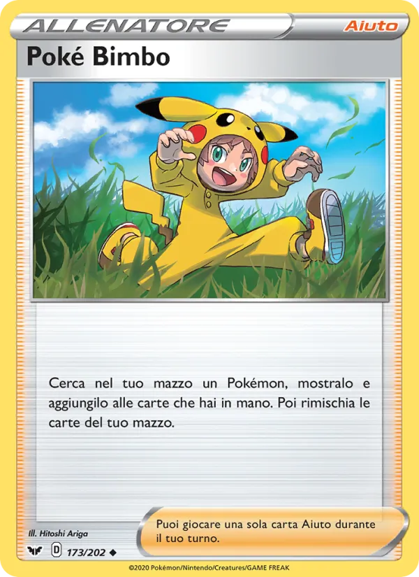 Poké Bimba Spada e Scudo 173/202