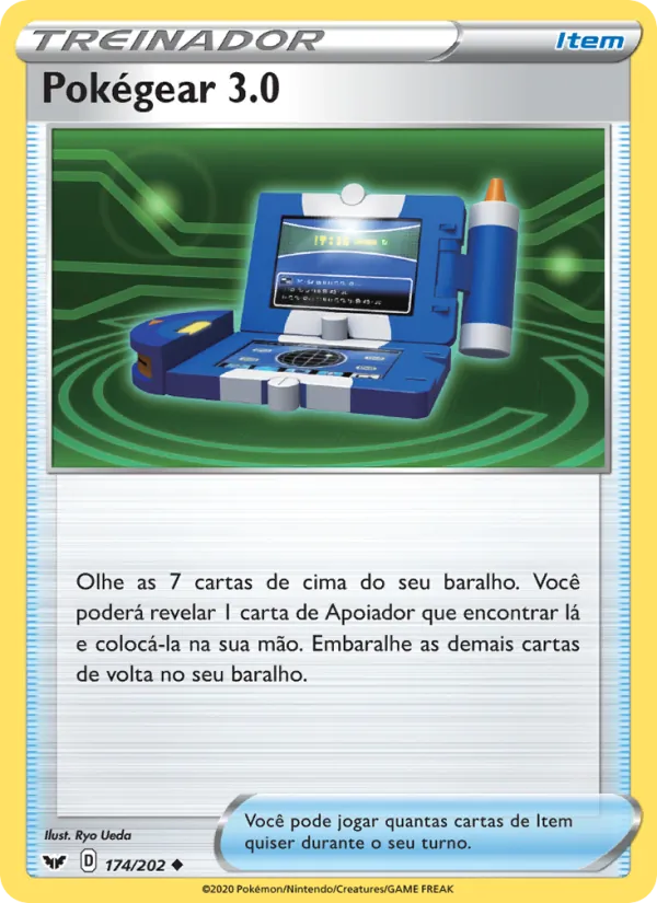 Pokégear 3.0 Espada e Escudo 174/202