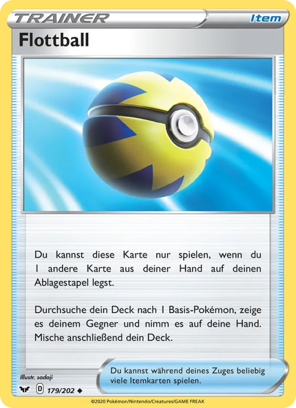 Flottball Schwert & Schild 179/202