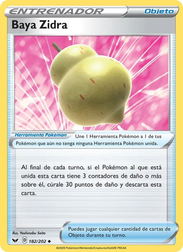 Baya Zidra Espada y Escudo 182/202