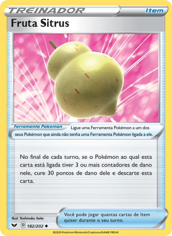 Fruta Sitrus Espada e Escudo 182/202