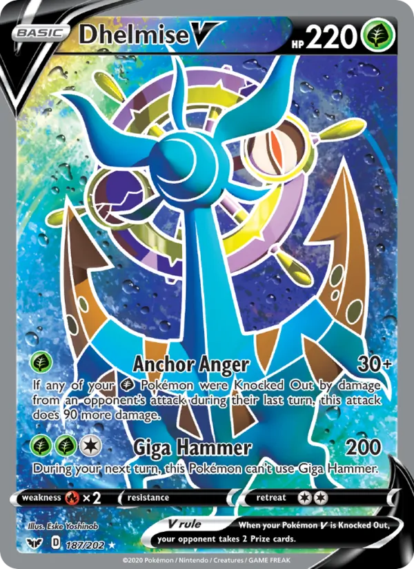 Dhelmise V Sword & Shield 187/202