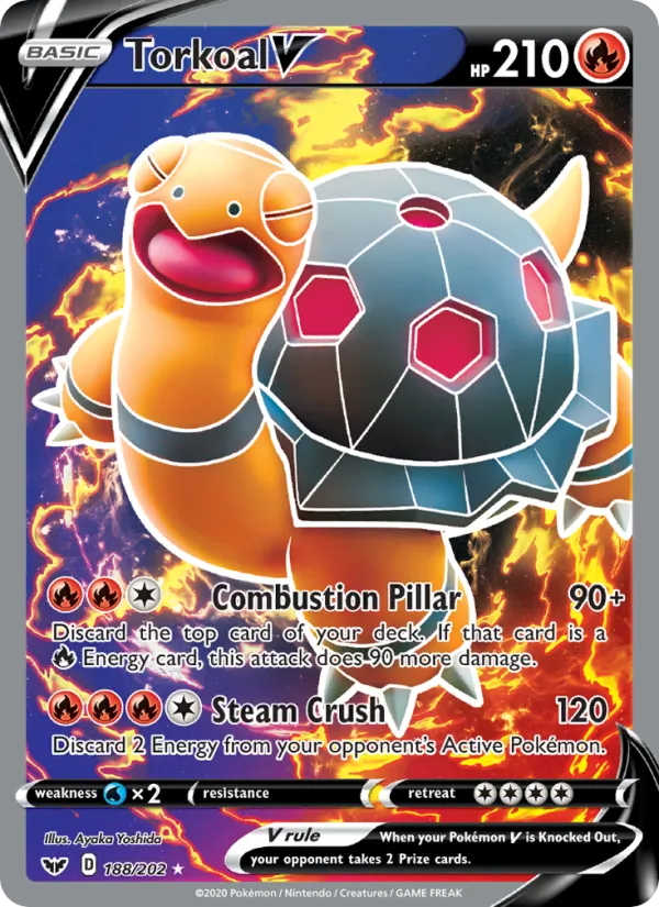 Torkoal V Sword & Shield 188/202