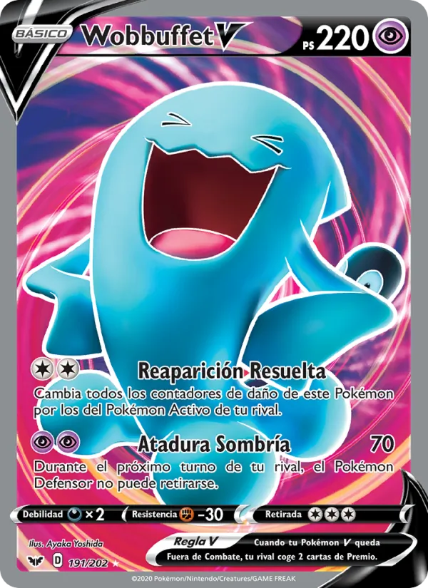 Wobbuffet V Espada y Escudo 191/202