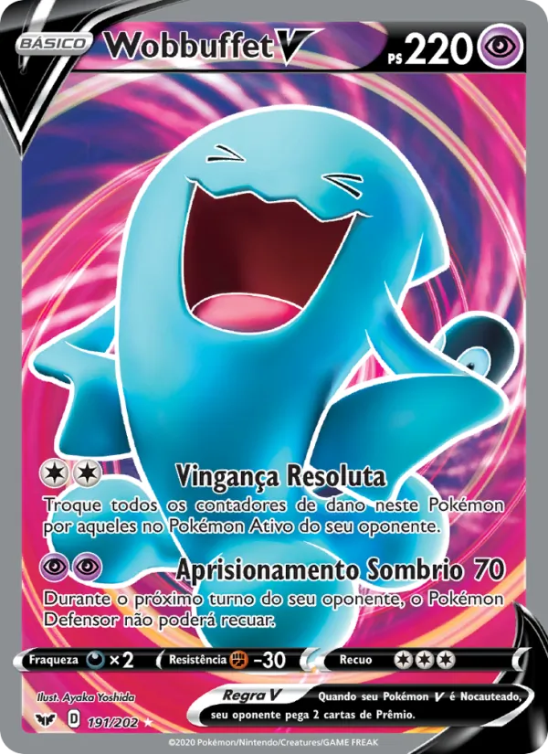 Wobbuffet V Espada e Escudo 191/202
