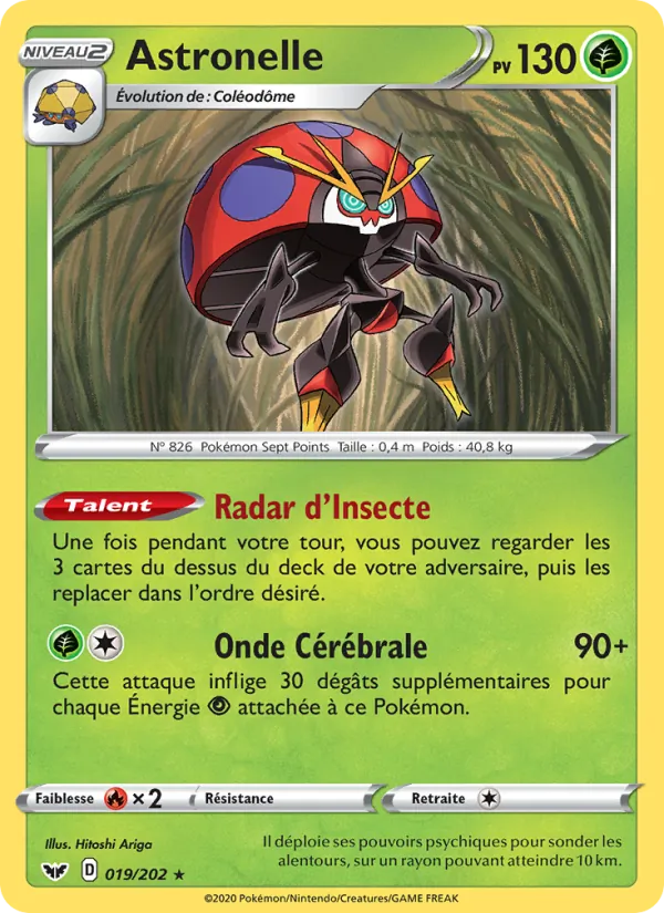 Astronelle Épée et Bouclier 19/202