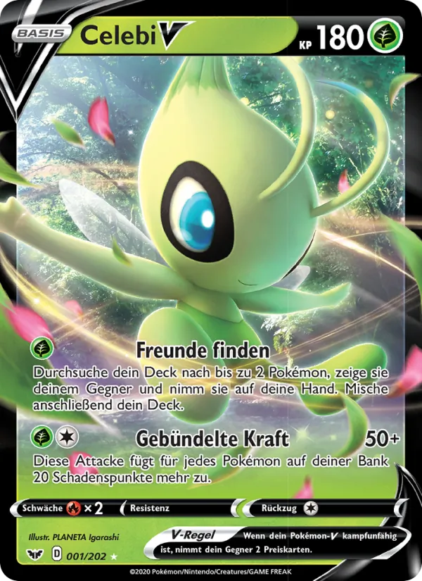 Celebi V Schwert & Schild 1/202