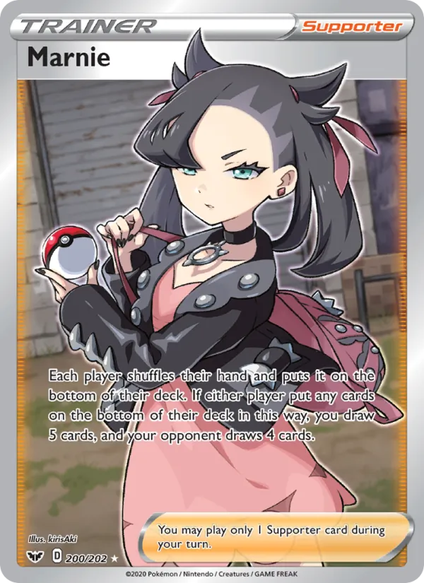 Marnie Sword & Shield 200/202