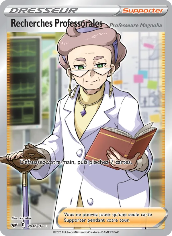 Recherches Professorales (Professeure Magnolia) Épée et Bouclier 201/202