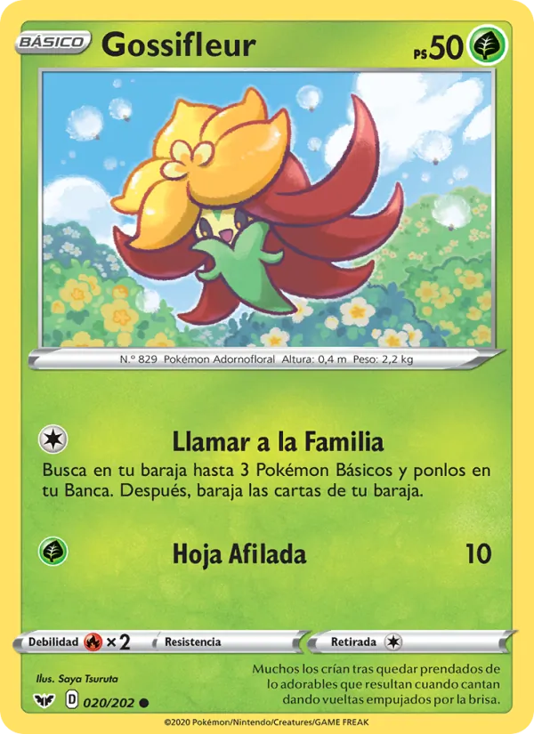 Gossifleur Espada y Escudo 20/202
