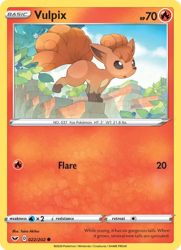 Vulpix Sword & Shield 22/202