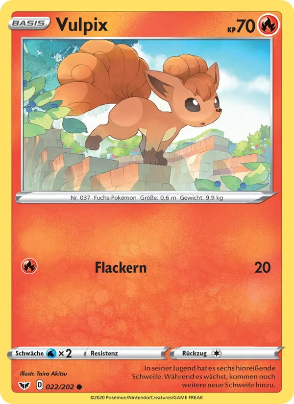 Vulpix Schwert & Schild 22/202