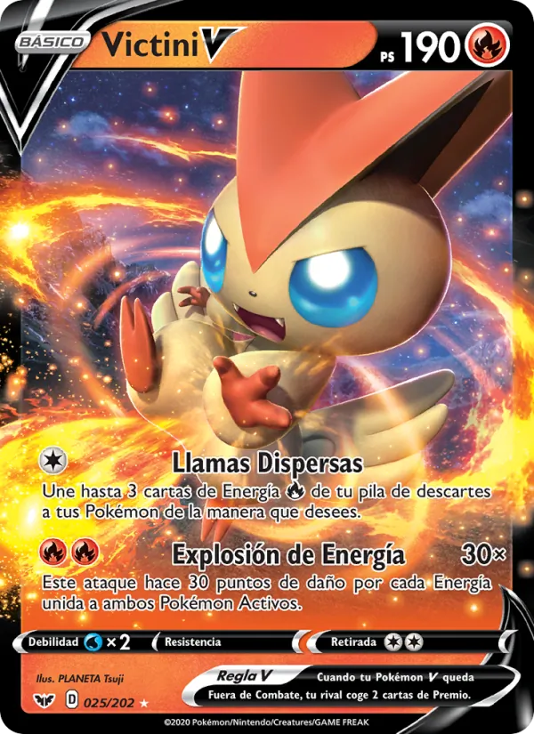 Victini V Espada y Escudo 25/202
