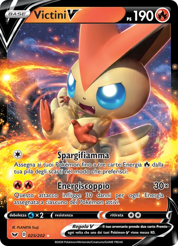 Victini V Spada e Scudo 25/202
