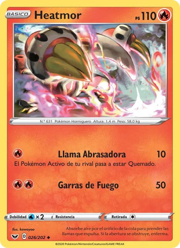 Heatmor Espada y Escudo 26/202