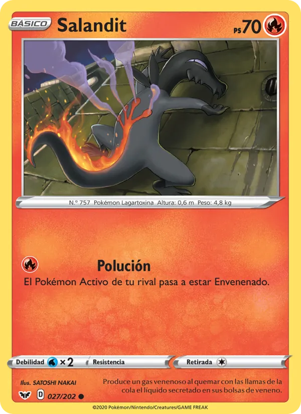 Salandit Espada y Escudo 27/202
