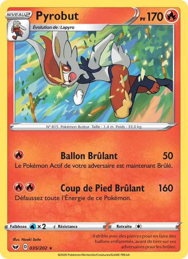 Pyrobut Épée et Bouclier 35/202
