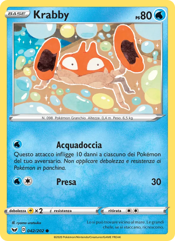Krabby Spada e Scudo 42/202