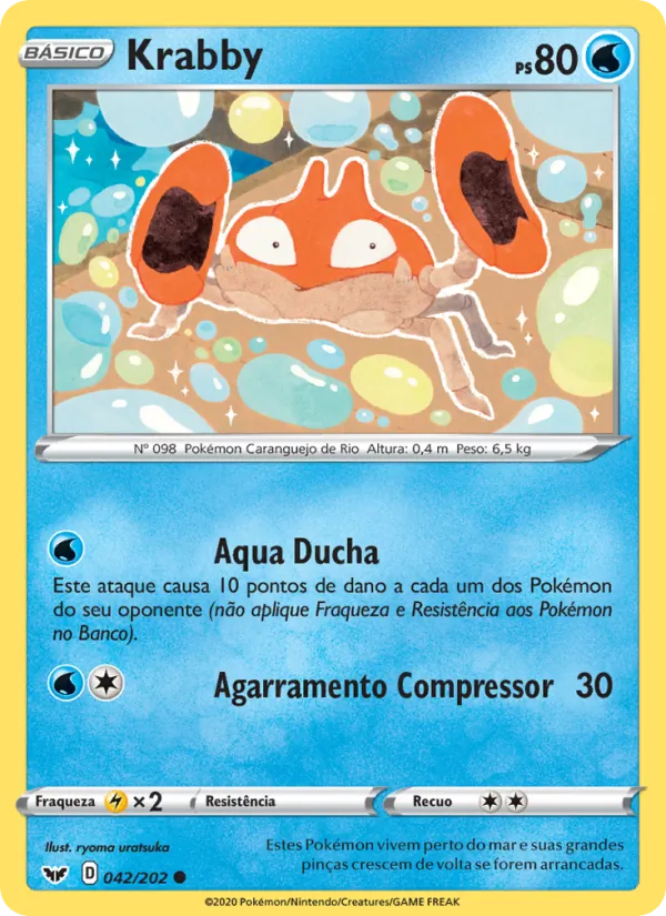 Krabby Espada e Escudo 42/202